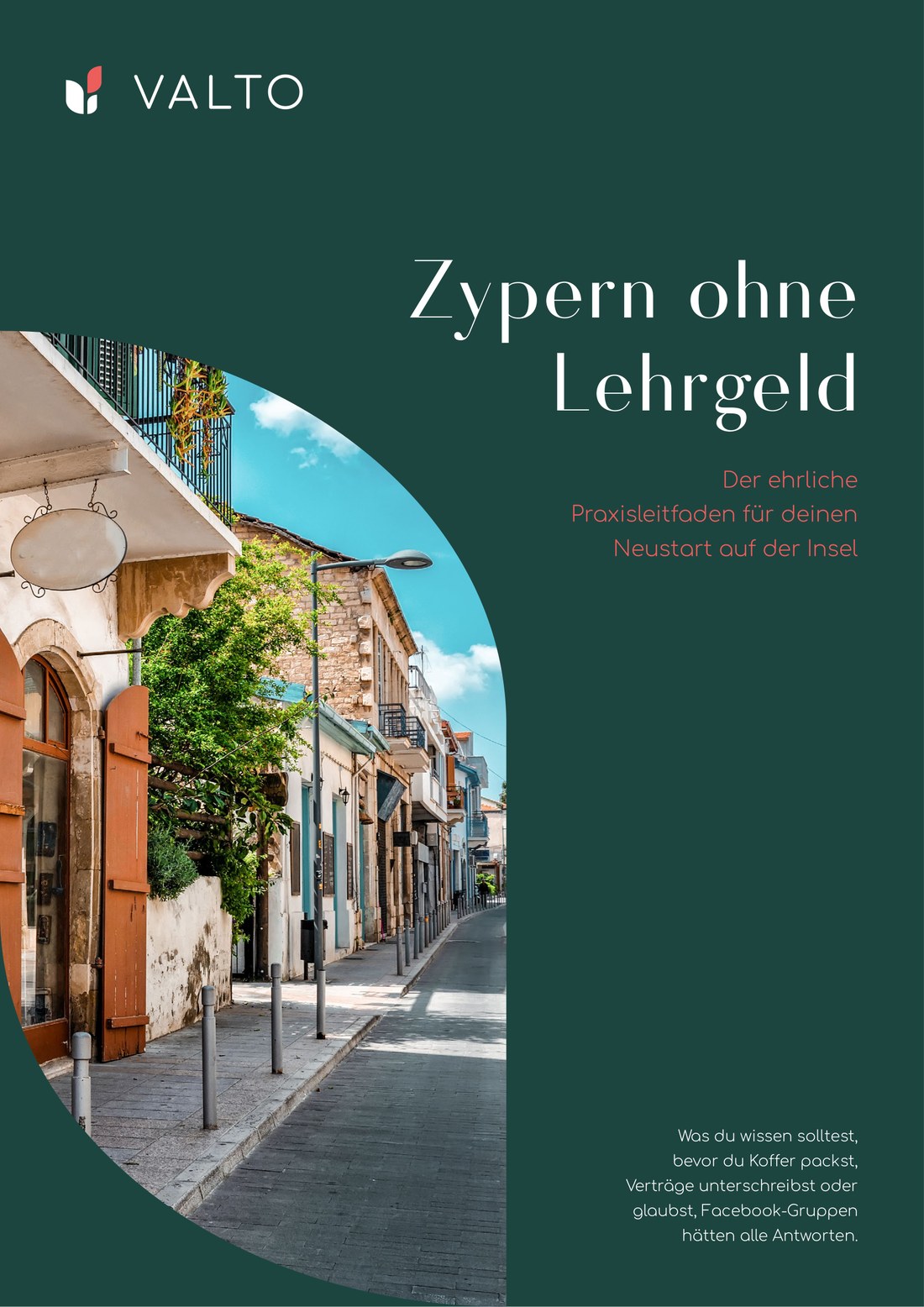 Cover des Workbooks „Zypern ohne Lehrgeld“ von VALTO